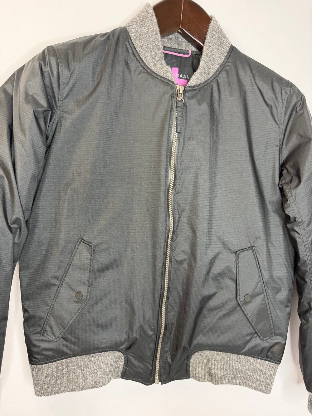 Cole Haan + Mountain Hardwear Bomber Jacket Full Zip Black Women's S